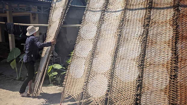 Làng nghề bánh tráng Thuận Hưng, Cần Thơ